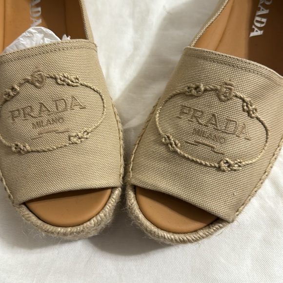 Prada Platform Shoes sz 7.5 - Picture 4 of 8